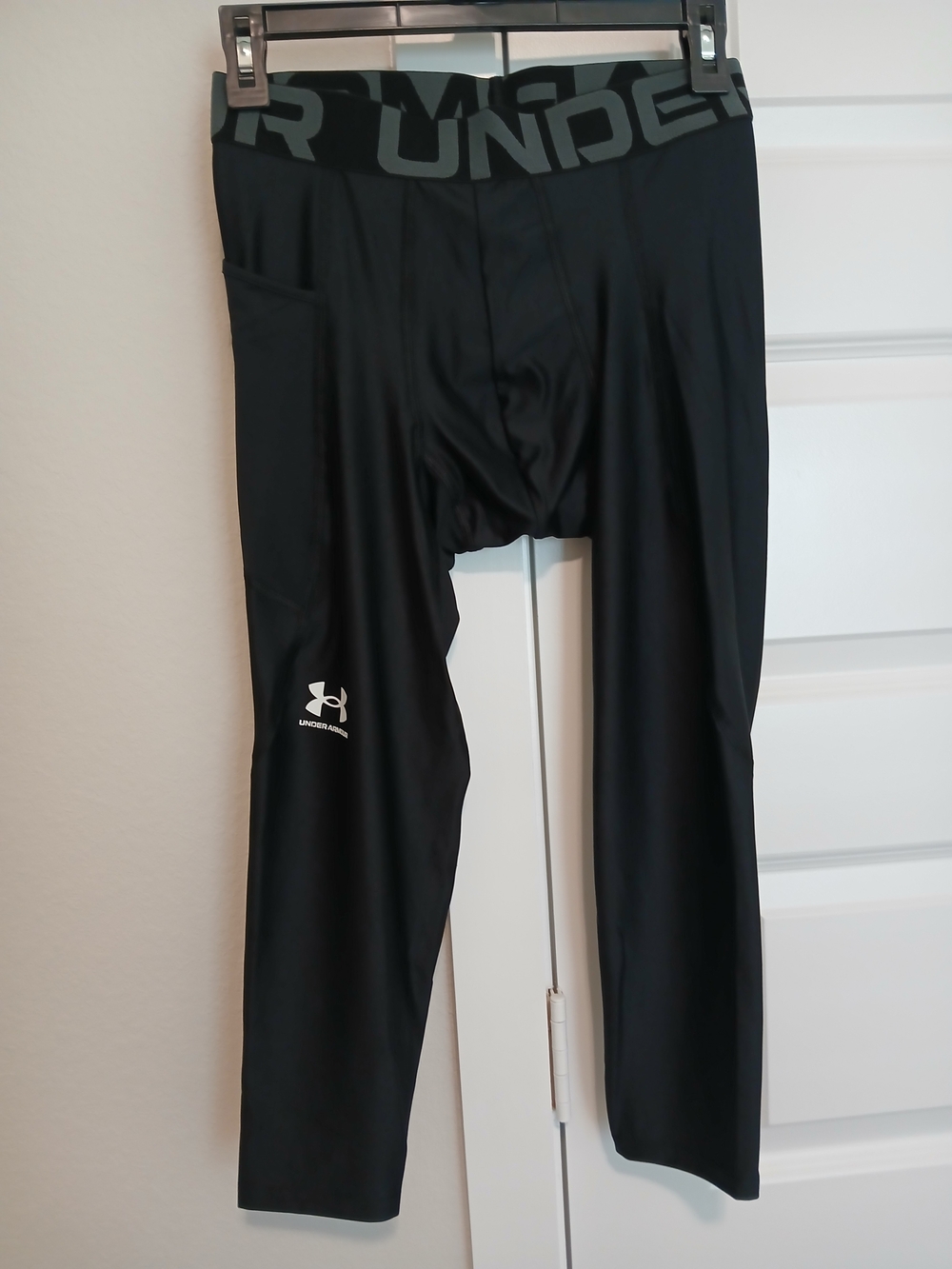 Under Armour UA HG Armour 3/4 Compression Leggings - Black